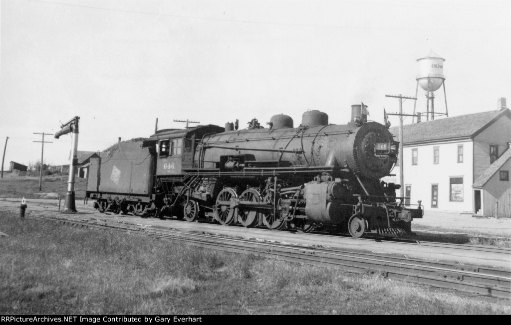 MILW 2-8-2 #646 - Milwaukee Road